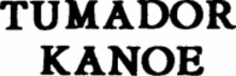 TUMADOR KANOE Logo (WIPO, 10/31/1997)