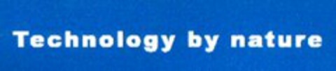 Technology by nature Logo (WIPO, 14.03.2003)