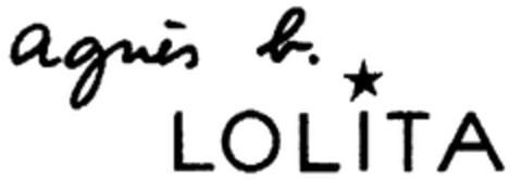 agnès b. LOLITA Logo (WIPO, 06.07.2006)