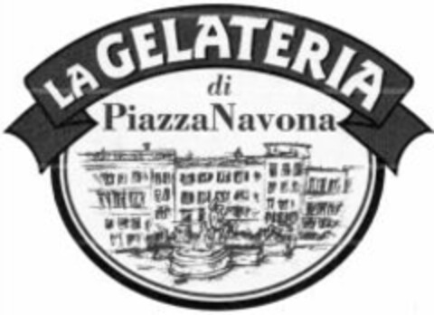 LA GELATERIA di Piazza Navona Logo (WIPO, 04/17/2008)