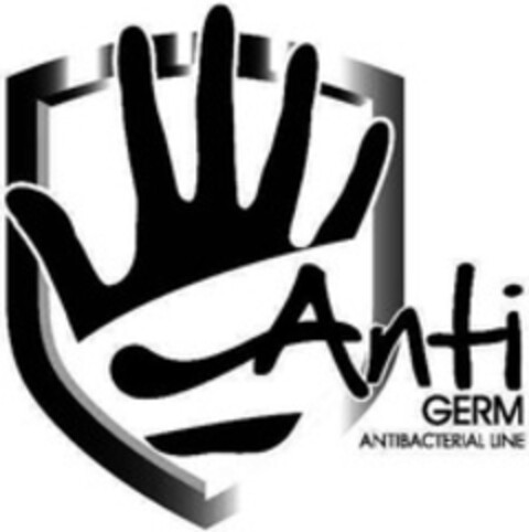 Anti GERM ANTIBACTERIAL LINE Logo (WIPO, 07/25/2012)