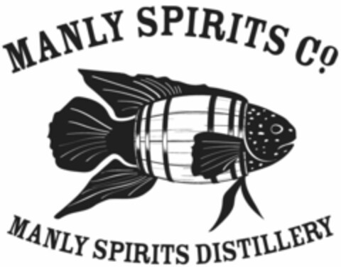 MANLY SPIRITS CO. MANLY SPIRITS DISTILLERY Logo (WIPO, 07.12.2017)