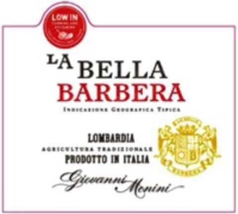 LA BELLA BARBERA Logo (WIPO, 11/03/2017)