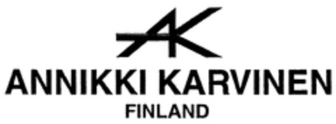 AK ANNIKKI KARVINEN FINLAND Logo (WIPO, 05.10.2007)