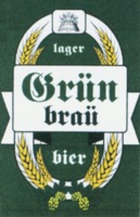 Grün braü bier Logo (WIPO, 31.12.2012)