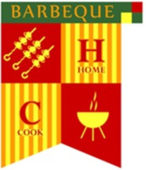 BARBEQUE, H, HOME, C, COOK Logo (WIPO, 25.03.2016)