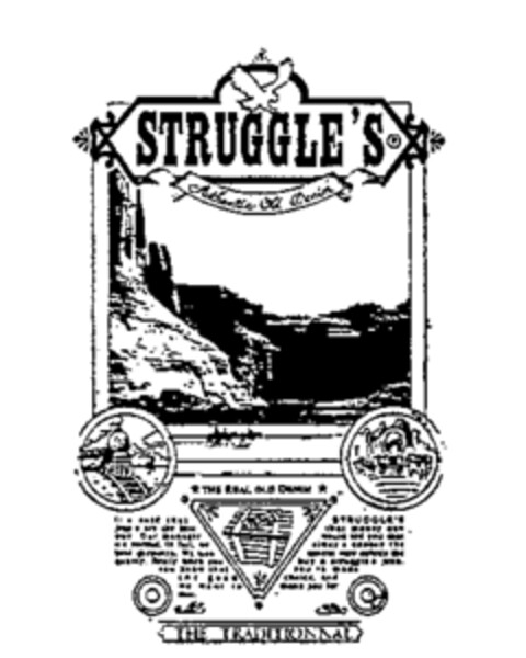 STRUGGLE'S Authentic Old Denim Logo (WIPO, 24.06.1991)