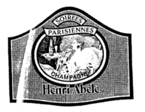 SOIRÉES PARISIENNES CHAMPAGNE Henri Abelé Logo (WIPO, 25.03.1992)