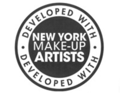 · DEVELOPED WITH · NEW YORK MAKE-UP ARTISTS Logo (WIPO, 10.06.2015)