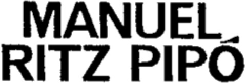 MANUEL RITZ PIPÓ Logo (WIPO, 29.06.1983)