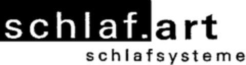 schlaf.art schlafsysteme Logo (WIPO, 25.03.2004)