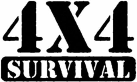 4X4 SURVIVAL Logo (WIPO, 25.01.2010)