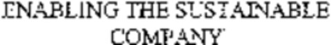 ENABLING THE SUSTAINABLE COMPANY Logo (WIPO, 06/27/2011)