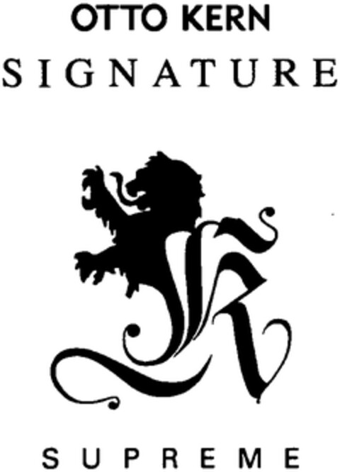 OTTO KERN SIGNATURE SUPREME Logo (WIPO, 11/18/2014)