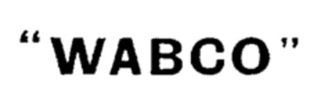 WABCO Logo (WIPO, 02.05.1947)