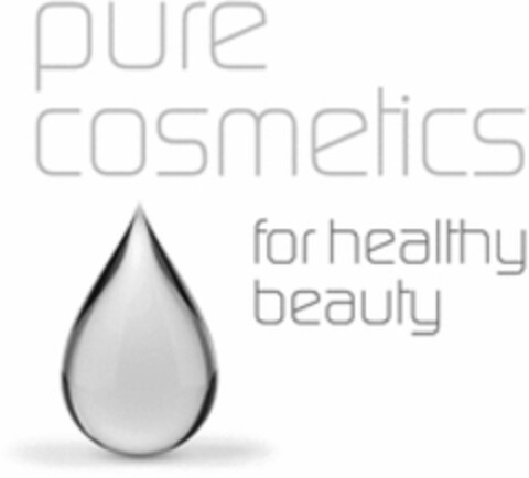 pure cosmetics for healthy beauty Logo (WIPO, 10.11.2016)