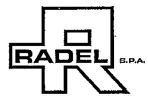 R RADEL S.P.A. Logo (WIPO, 02.02.1978)