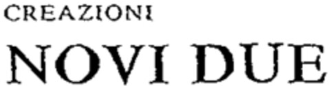 CREAZIONI NOVI DUE Logo (WIPO, 22.01.1998)