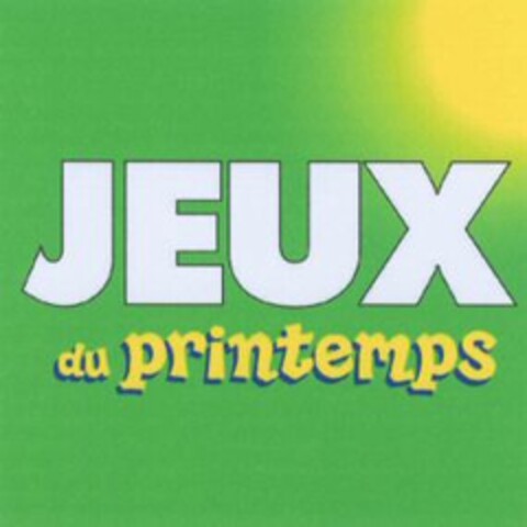 JEUX du printemps Logo (WIPO, 08/18/2004)