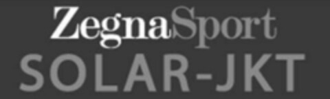 ZegnaSport SOLAR-JKT Logo (WIPO, 05.12.2007)