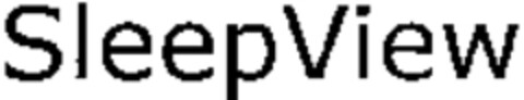 SleepView Logo (WIPO, 11/24/2011)