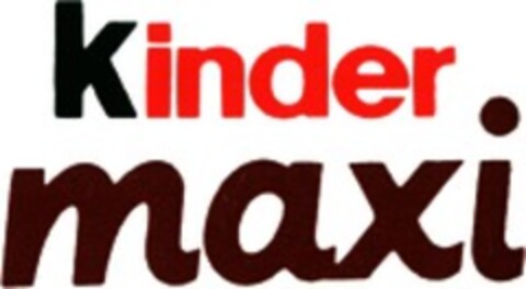 Kinder maxi Logo (WIPO, 06/13/1989)