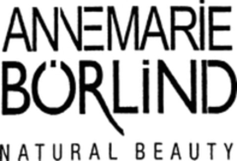 ANNEMARIE BORLIND NATURAL BEAUTY Logo (WIPO, 04/15/1999)