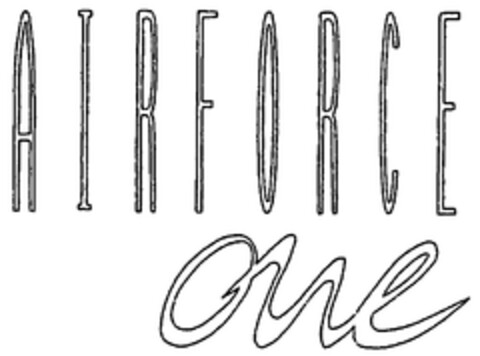 AIRFORCE one Logo (WIPO, 02.11.2005)