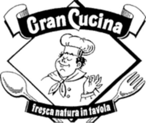 Gran Cucina fresca natura in tavola Logo (WIPO, 31.10.2007)