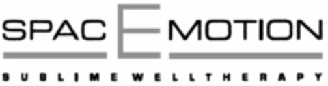 SPACEMOTION SUBLIME WELL THERAPY Logo (WIPO, 07/22/2008)