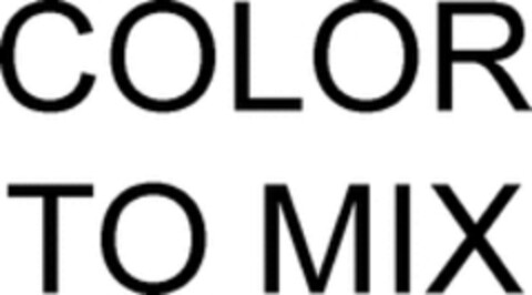 COLOR TO MIX Logo (WIPO, 16.03.2009)