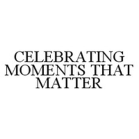 CELEBRATING MOMENTS THAT MATTER Logo (WIPO, 11/06/2014)