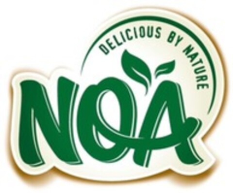 NOA. DELICIOUS BY NATURE Logo (WIPO, 05/18/2016)