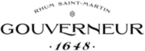 RHUM SAINT MARTIN GOUVERNEUR 1648 Logo (WIPO, 30.08.2022)