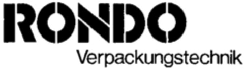 RONDO Verpackungstechnik Logo (WIPO, 09.11.1978)