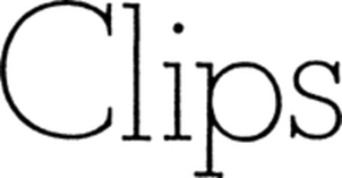 Clips Logo (WIPO, 15.03.1999)