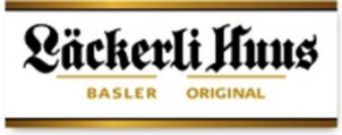 Läckerli Huus BASLER ORIGINAL Logo (WIPO, 25.08.2009)