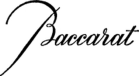 Baccarat Logo (WIPO, 11/10/1977)