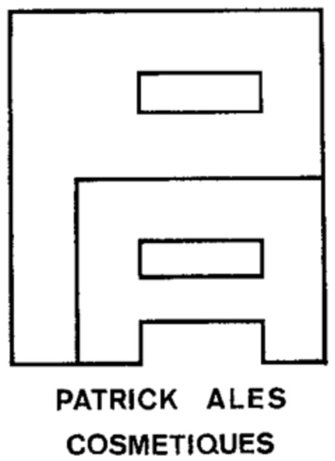 PA PATRICK ALES COSMETIQUES Logo (WIPO, 04.08.1978)