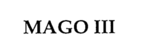 MAGO III Logo (WIPO, 12.10.1992)