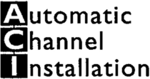 Automatic Channel Installation Logo (WIPO, 20.05.1994)