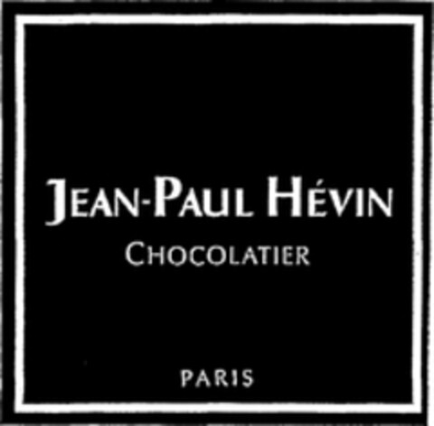 JEAN-PAUL HÉVIN CHOCOLATIER PARIS Logo (WIPO, 06/13/2007)