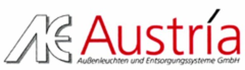 AE Austría Außenleuchten und Entsorgungssysteme GmbH Logo (WIPO, 10.12.2007)
