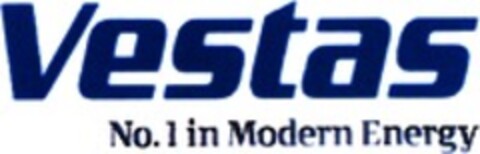 Vestas No. 1 in Modern Energy Logo (WIPO, 19.02.2008)