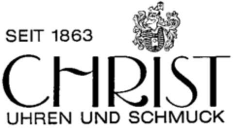 CHRIST UHREN UND SCHMUCK SEIT 1863 Logo (WIPO, 08/21/1975)