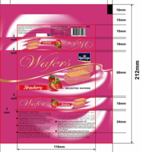 Romega Wafers Logo (WIPO, 24.03.2011)