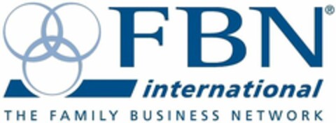 FBN international THE FAMILY BUSINESS NETWORK Logo (WIPO, 09.12.2013)