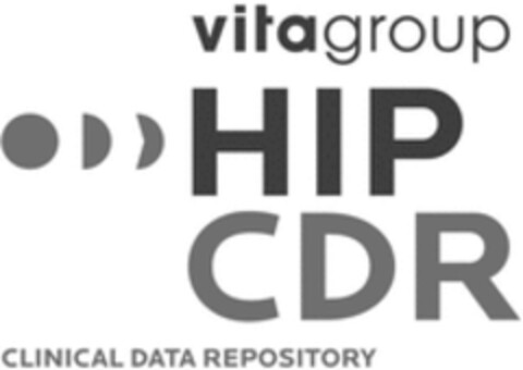 vitagroup HIP CDR CLINICAL DATA REPOSITORY Logo (WIPO, 03.05.2022)