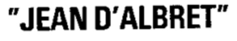 "JEAN D'ALBRET" Logo (WIPO, 24.12.1954)