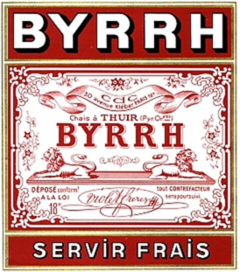 BYRRH Logo (WIPO, 03/29/1965)